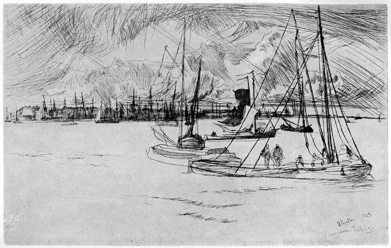 Amsterdam da James Abbott McNeill Whistler