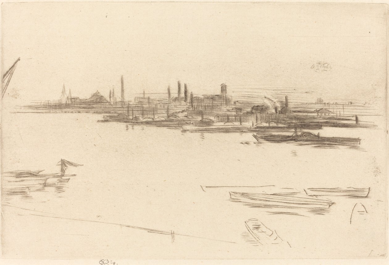 Battersea: Alba da James Abbott McNeill Whistler