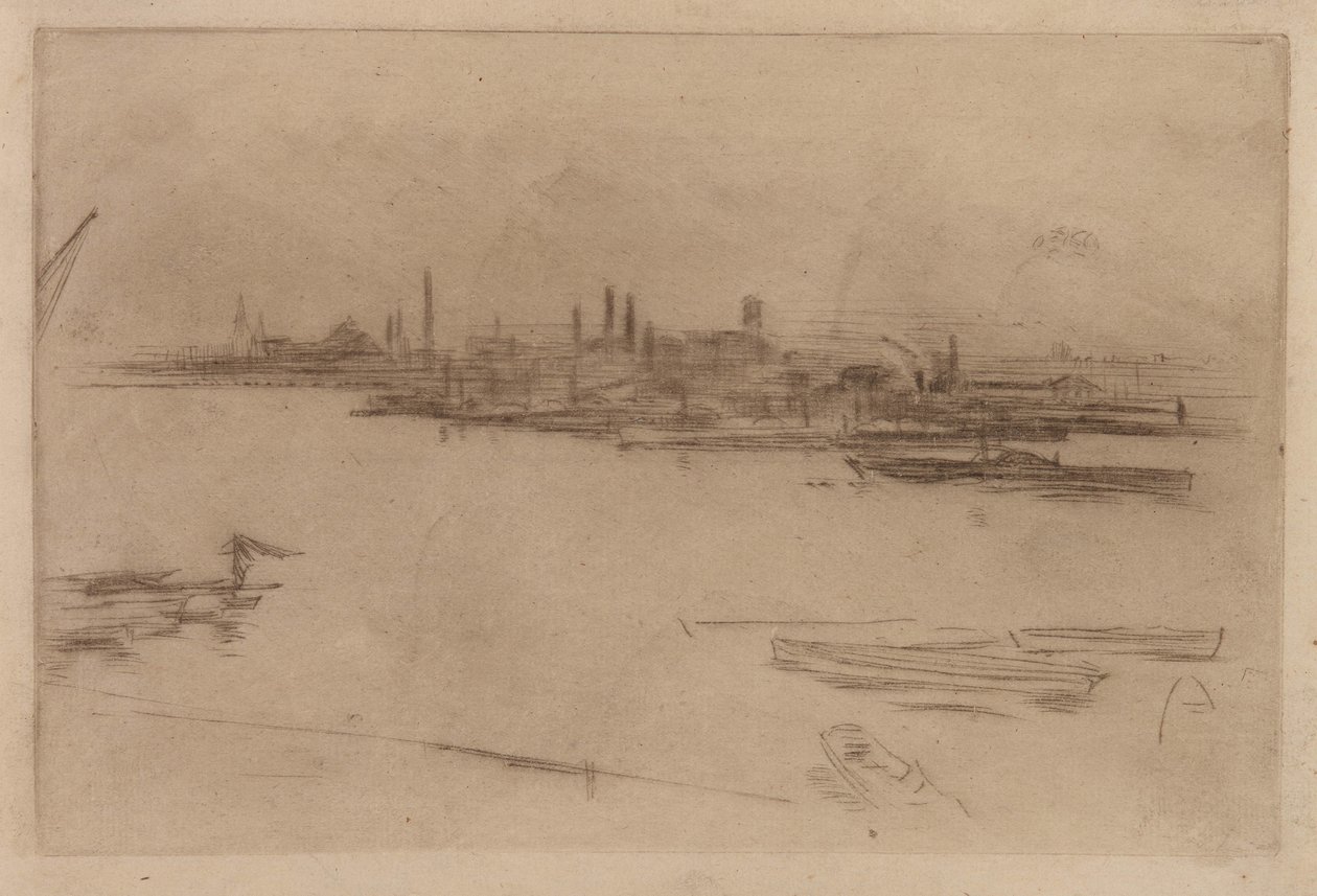 Mattina a Battersea da James Abbott McNeill Whistler