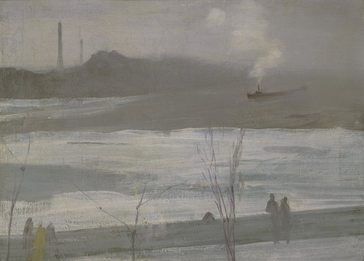 Chelsea sul ghiaccio da James Abbott McNeill Whistler
