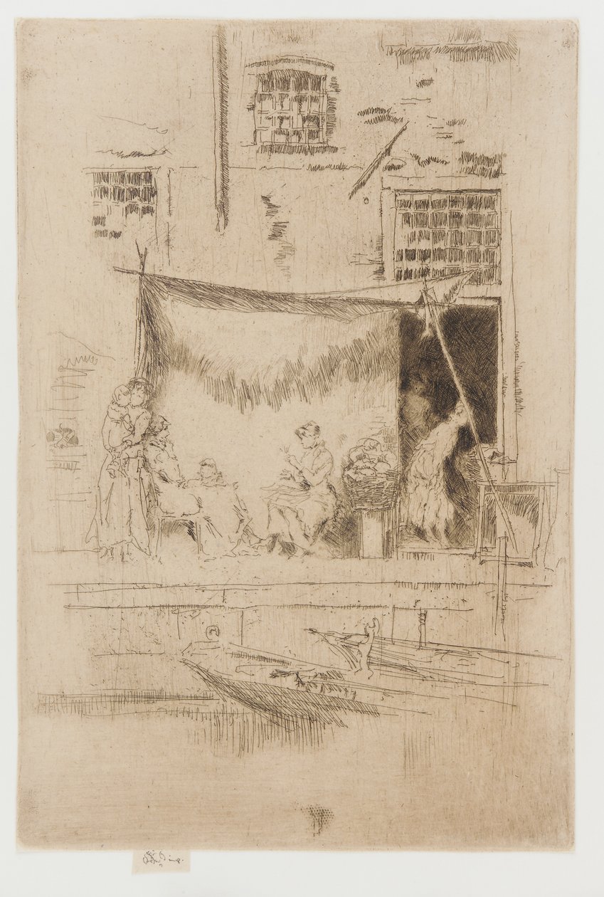 Bancarella di frutta da James Abbott McNeill Whistler