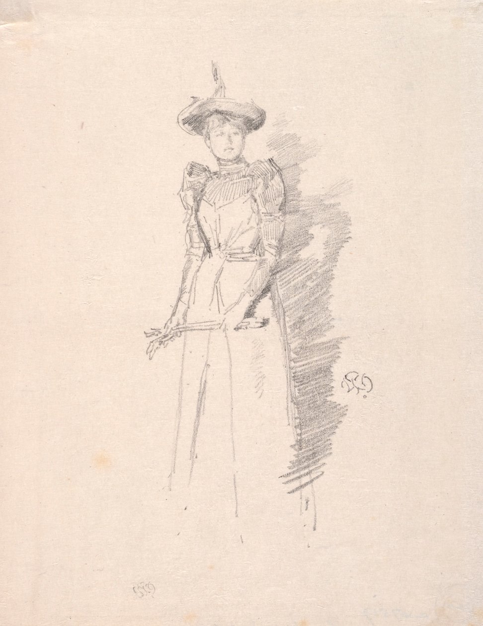 Gants de Suede, 1890 da James Abbott McNeill Whistler
