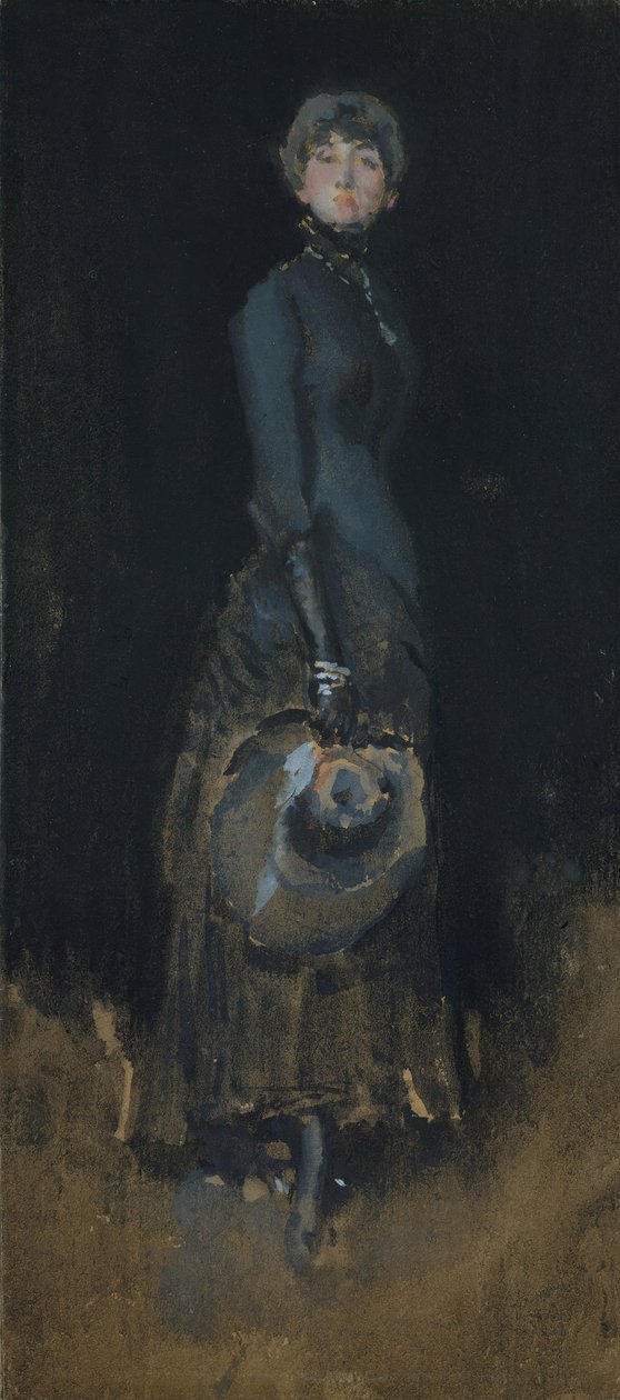 Signora in grigio da James Abbott McNeill Whistler