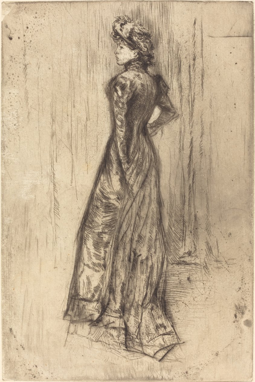 Maud, in piedi, c. 1873 da James Abbott McNeill Whistler