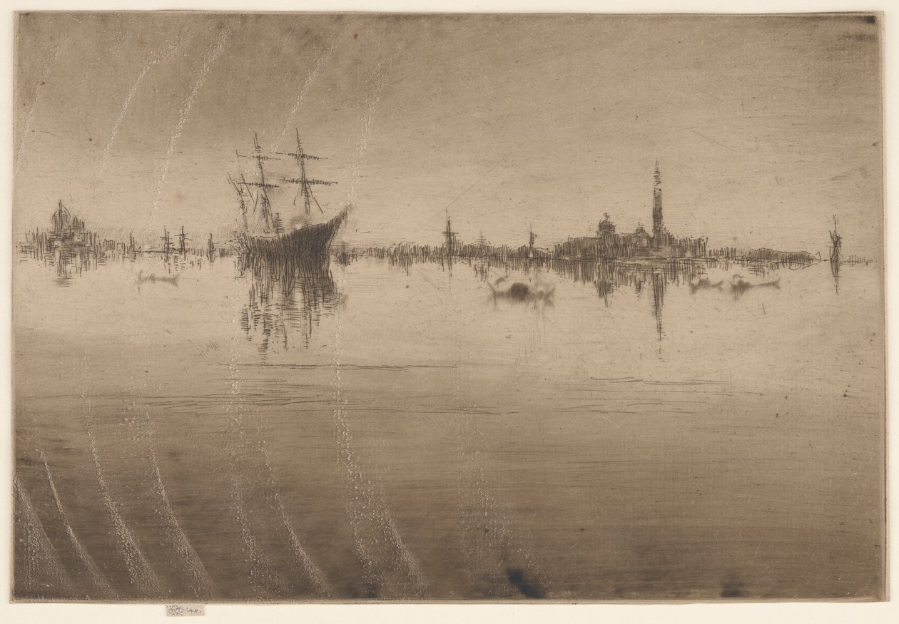 Notturno, 1879-1880 da James Abbott McNeill Whistler