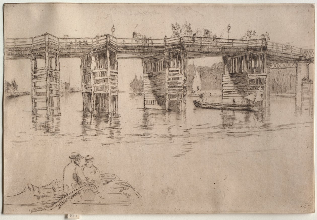 Vecchio Ponte di Putney da James Abbott McNeill Whistler