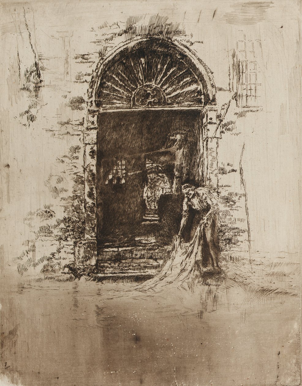 Il tintore, 1879-1880 da James Abbott McNeill Whistler