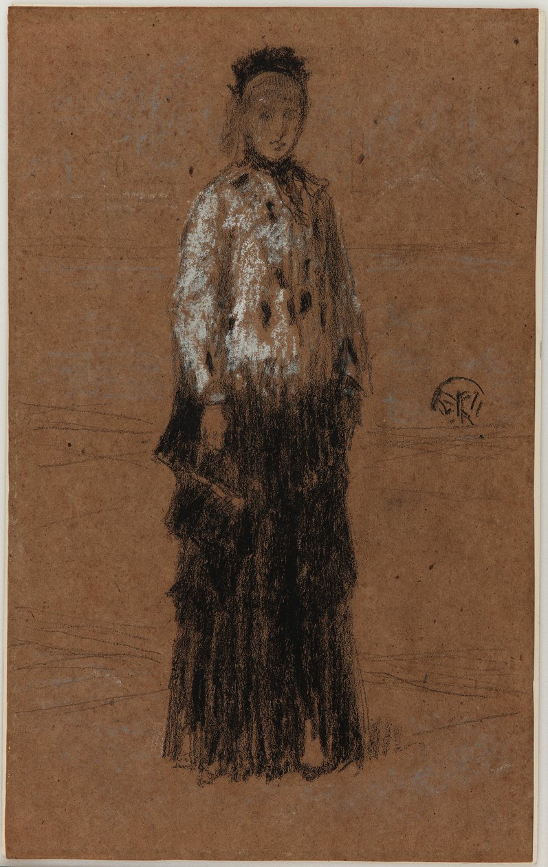 Il Cappotto di Ermellino da James Abbott McNeill Whistler