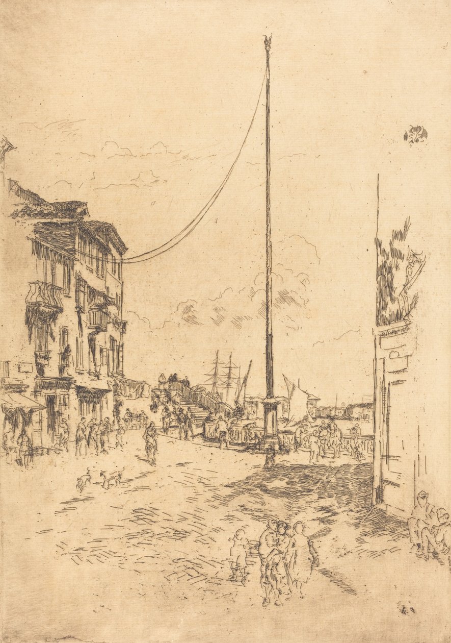 Il piccolo albero maestro da James Abbott McNeill Whistler