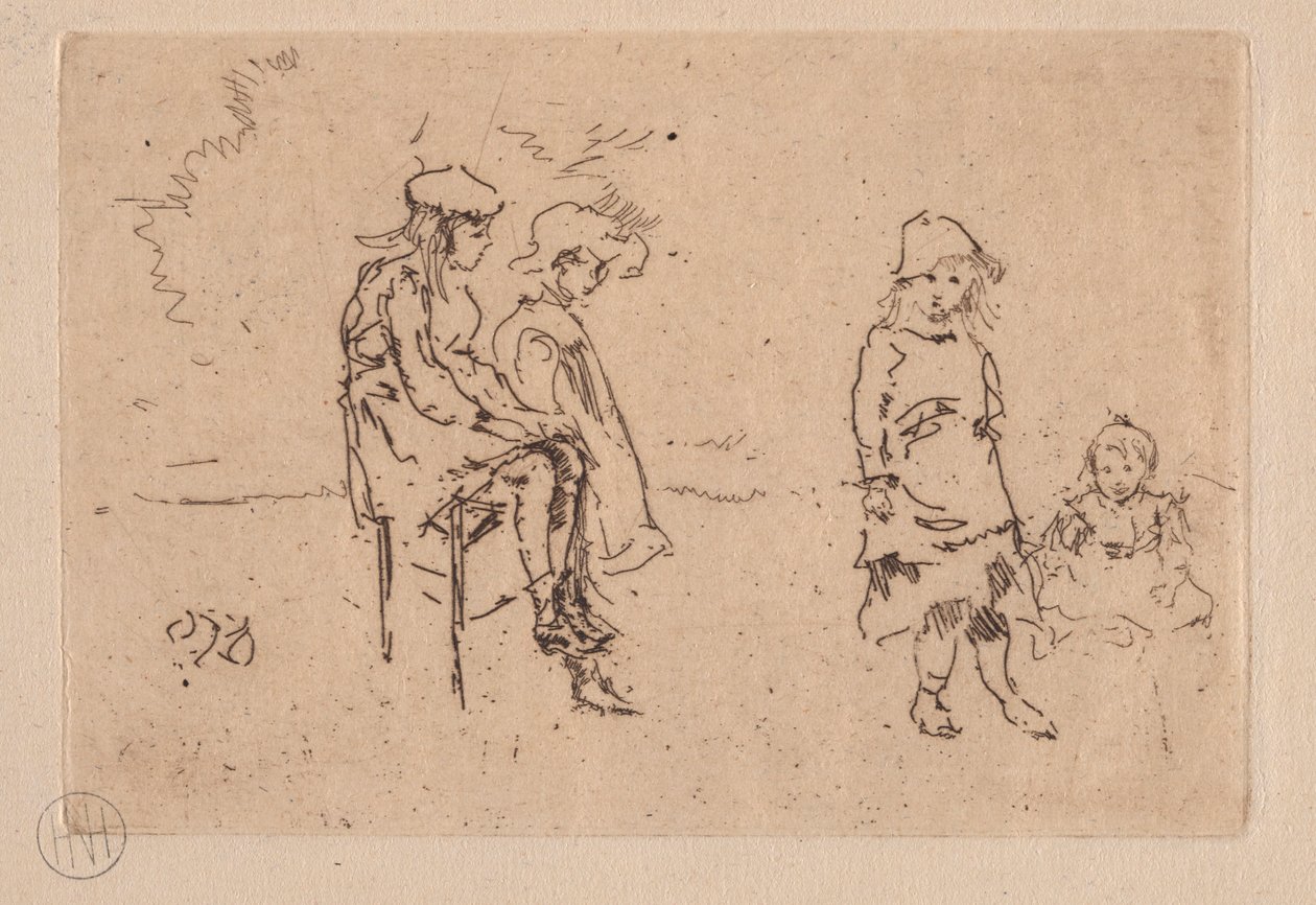 I bambini Menpes da James Abbott McNeill Whistler