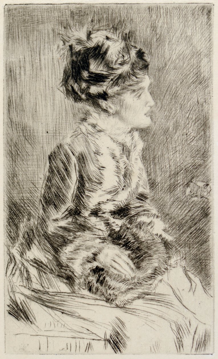 Il manicotto da James Abbott McNeill Whistler