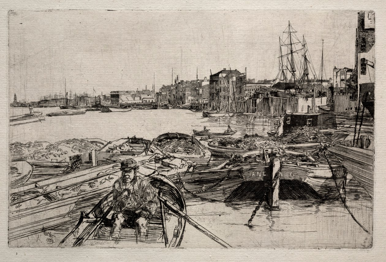 La piscina da James Abbott McNeill Whistler