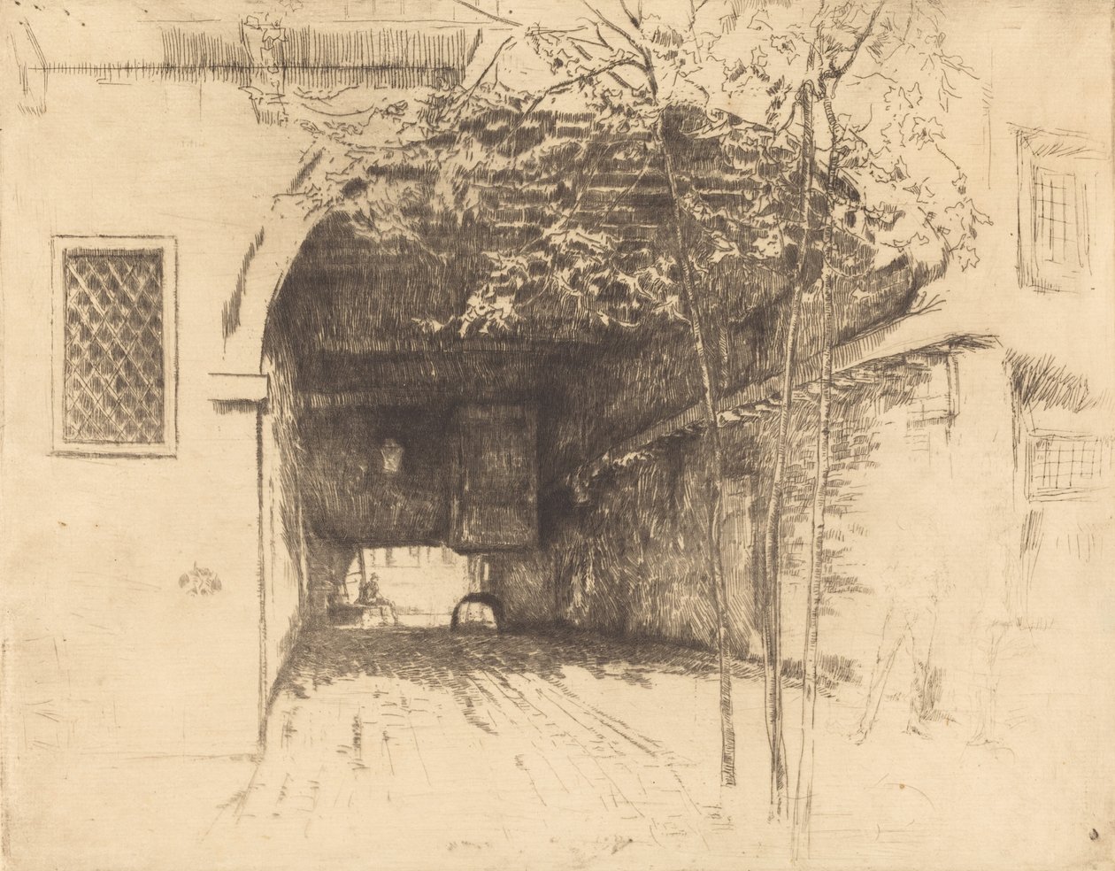 Il Traghetto, No.I da James Abbott McNeill Whistler