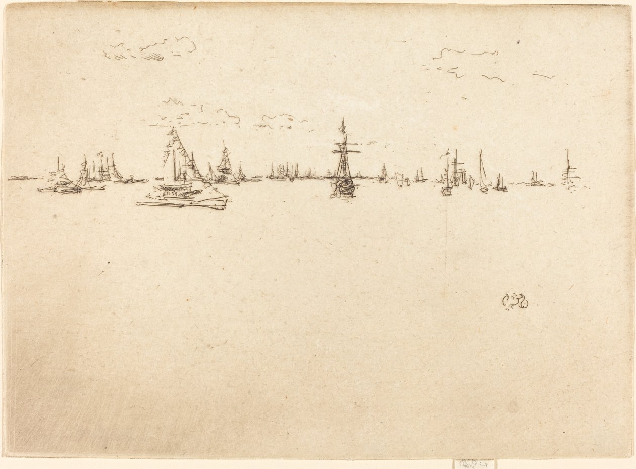 La nave torretta da James Abbott McNeill Whistler