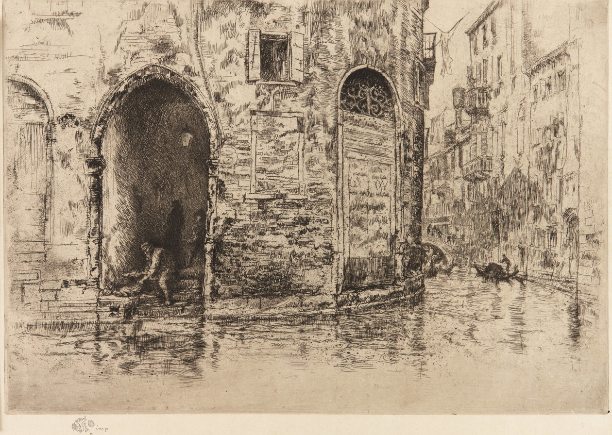 Le Due Porte, 1879-1880 da James Abbott McNeill Whistler