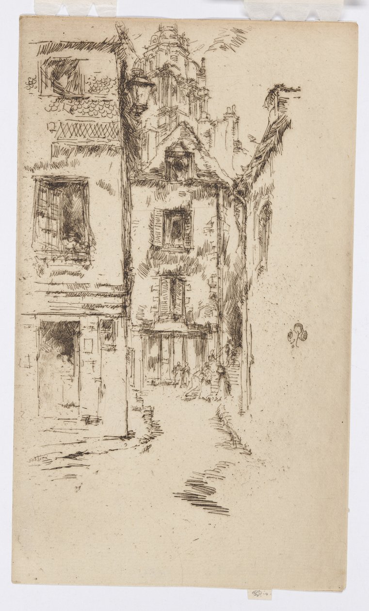 Sotto la cattedrale, Blois da James Abbott McNeill Whistler