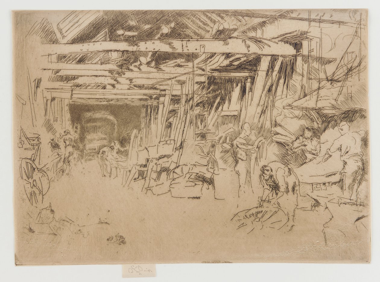 Carraio, 1879-1880 da James Abbott McNeill Whistler