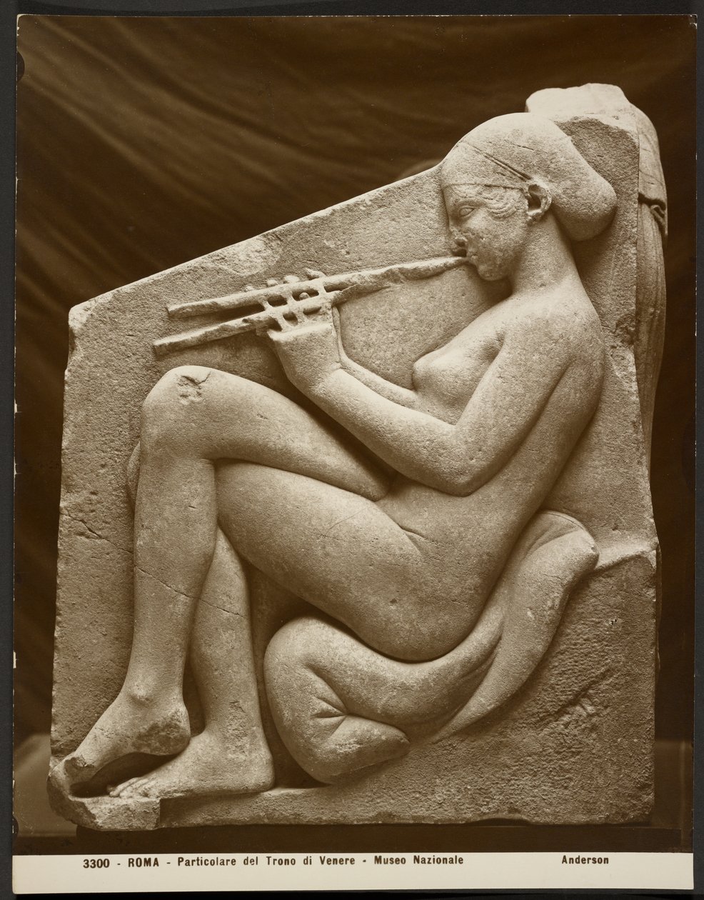 Dettaglio, Trono di Venere, Museo Nazionale da James Anderson