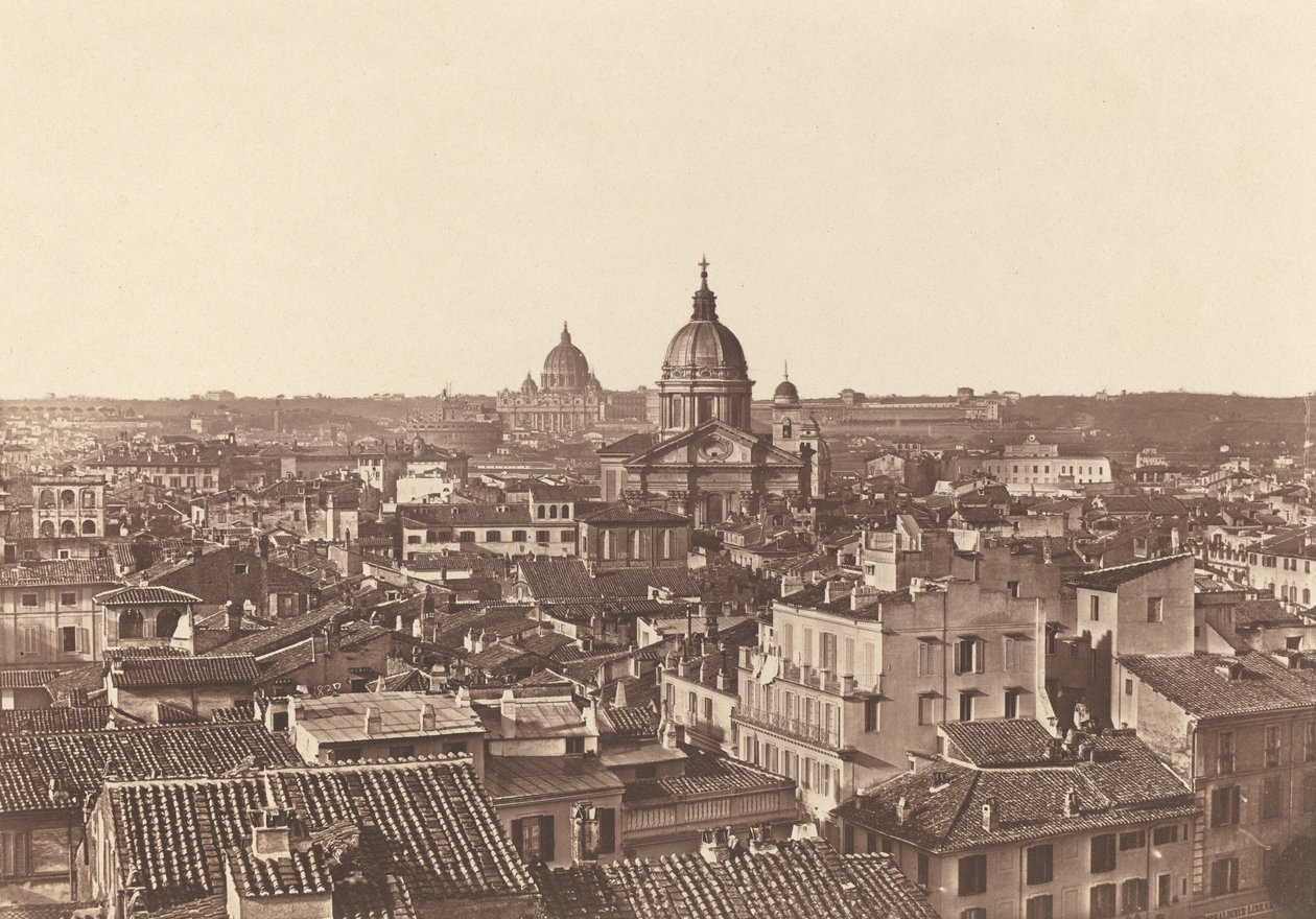 Veduta di Roma da James Anderson