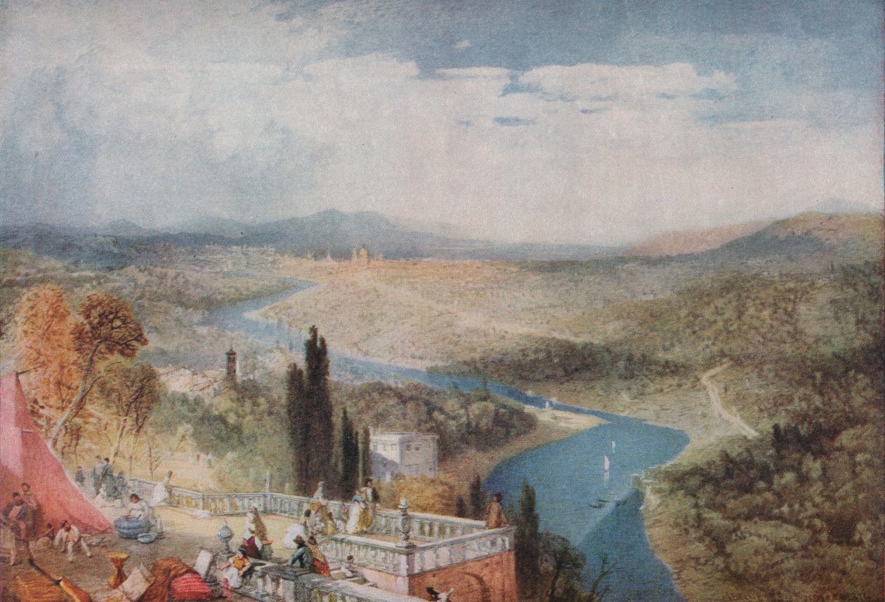 Firenze, 1839, 1918 da James Baker Pyne