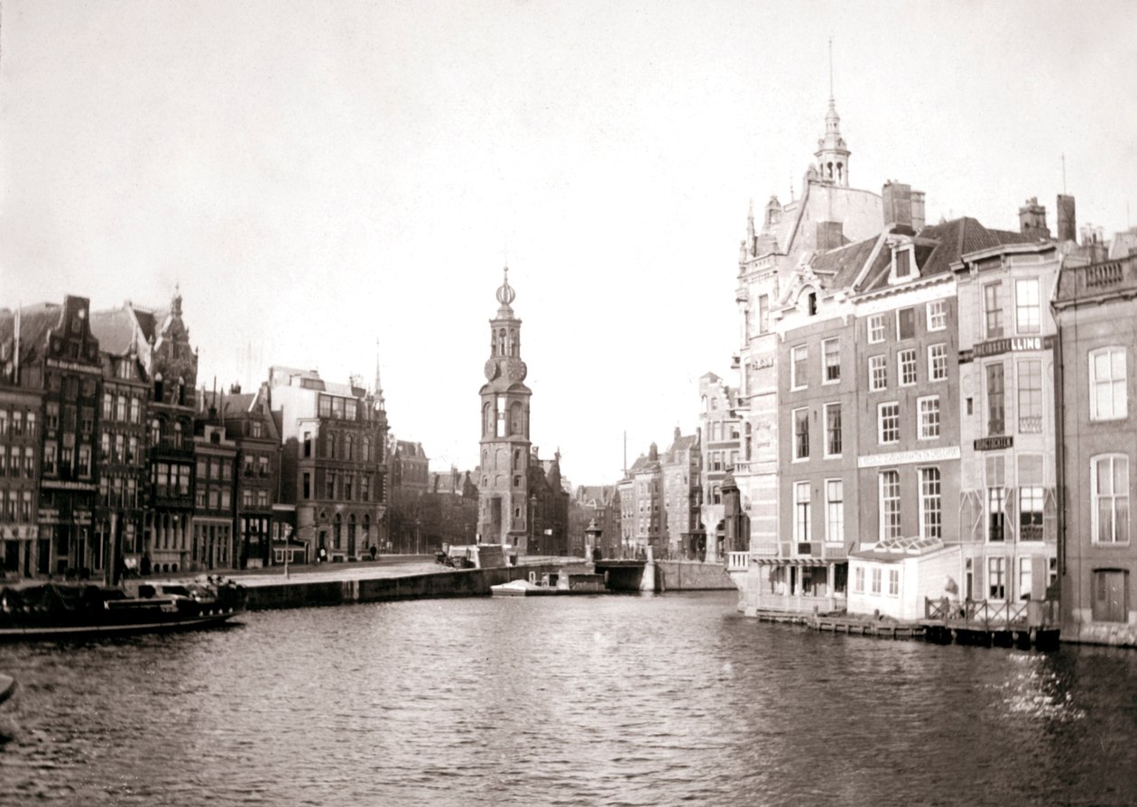 Canale, Amsterdam, 1898 da James Batkin