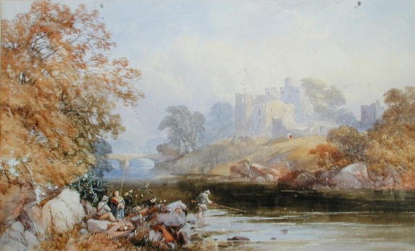 Castello di Brougham da James Burrell Smith