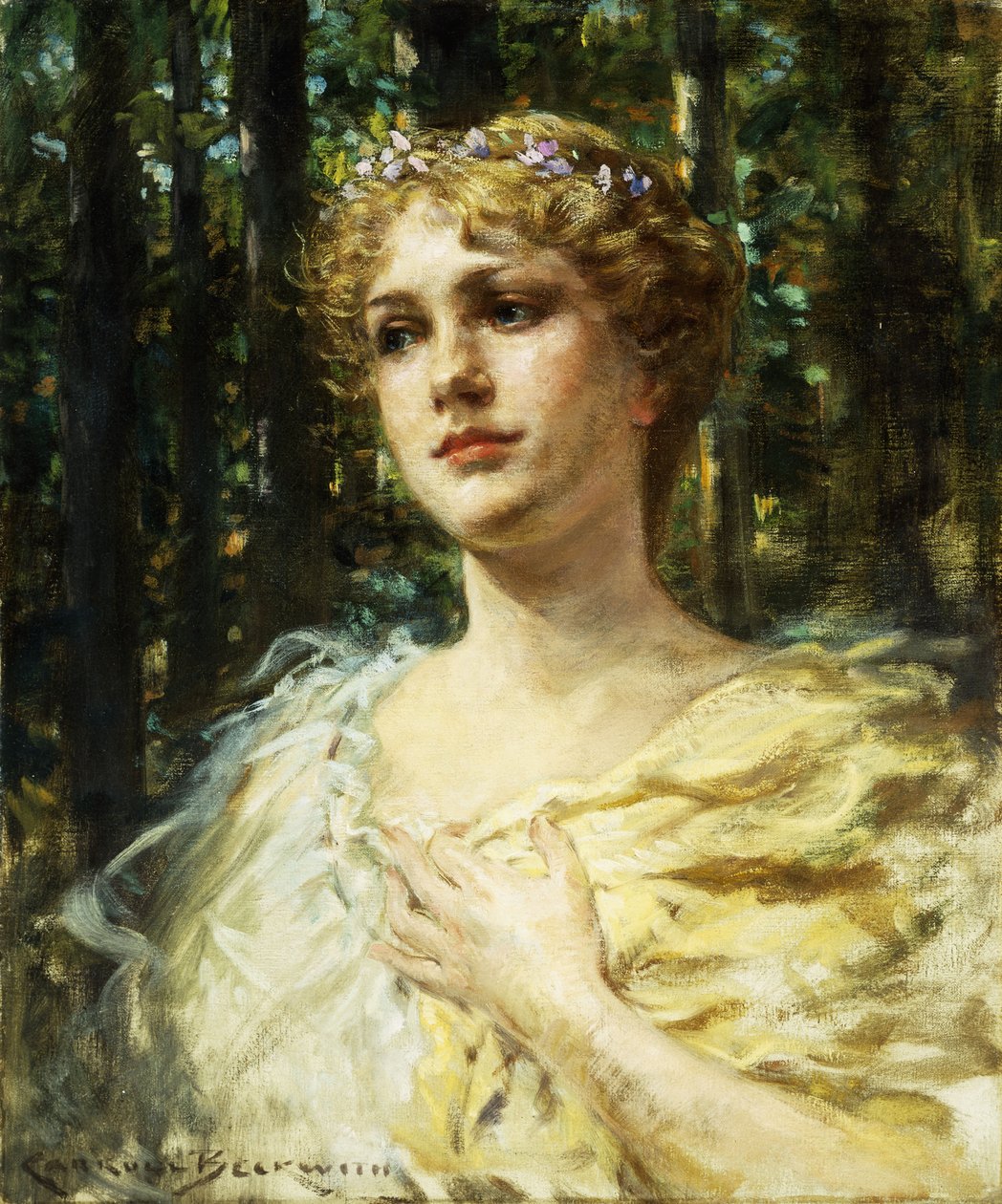 Grazia del bosco da James Carroll Beckwith