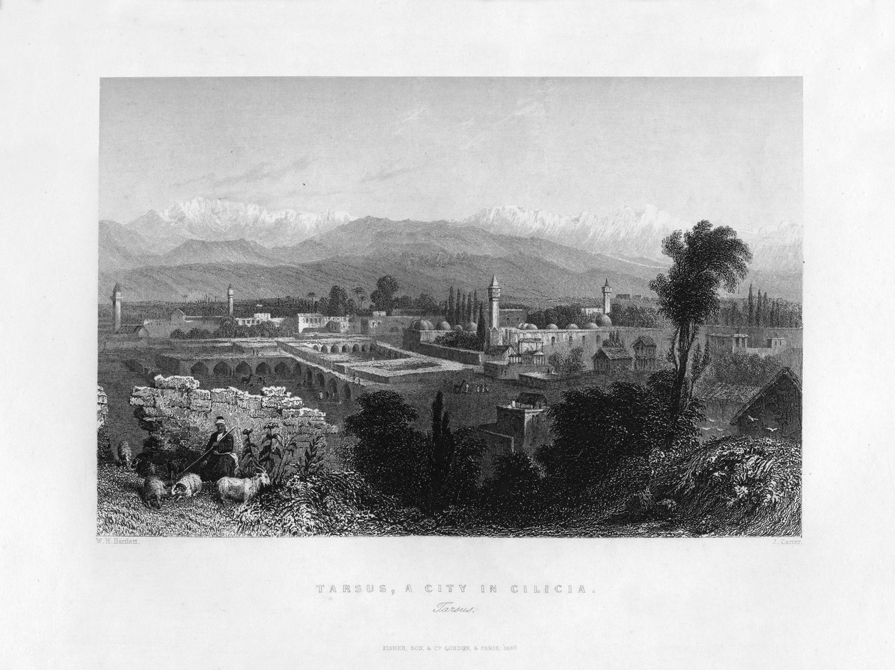 Tarso, Turchia, 1841 da James Carter