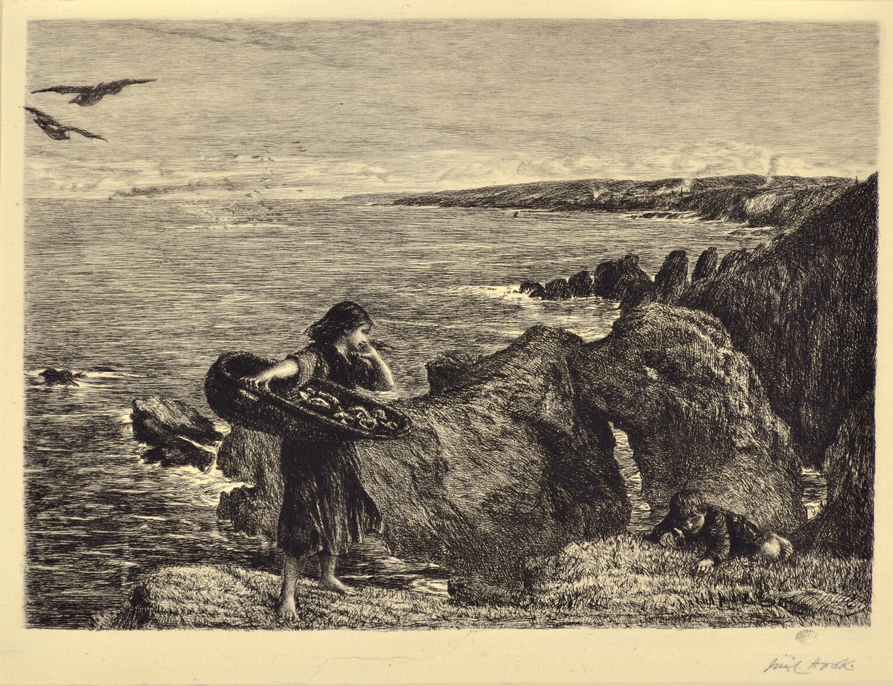 I figli del pescatore da James Clarke Hook