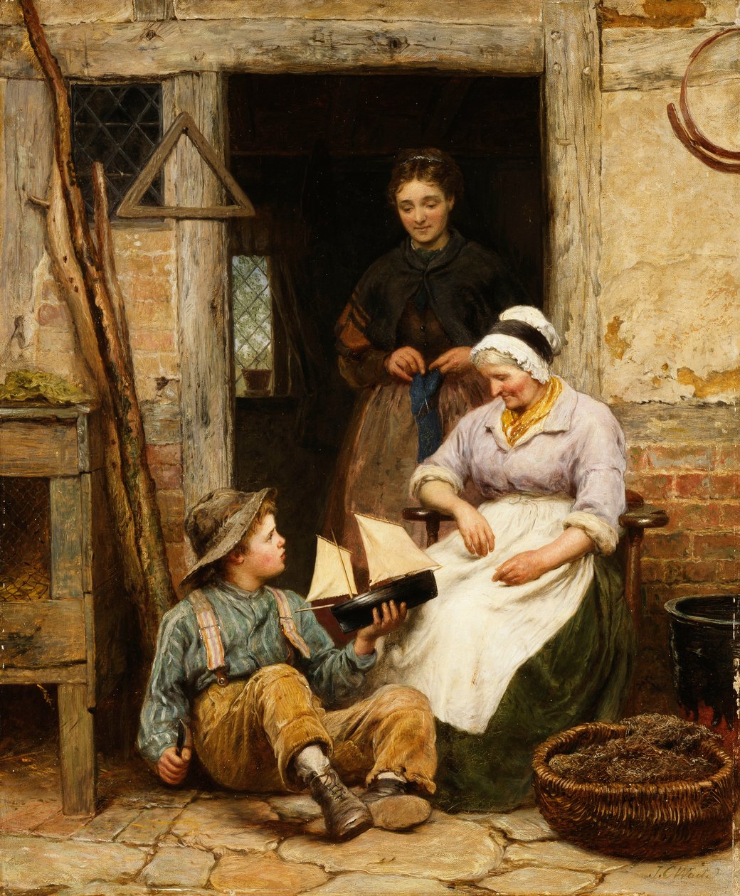 Il modello della nave da James Clarke Waite