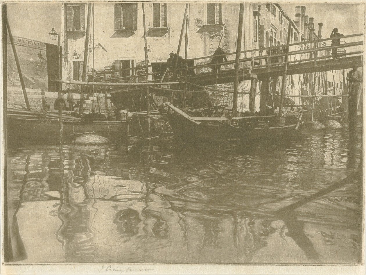 Un canale nero da James Craig Annan