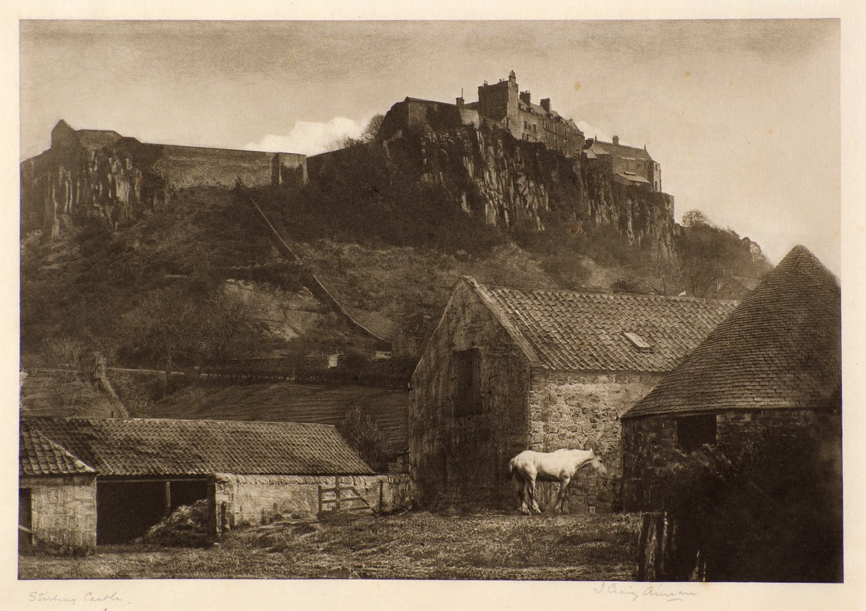 Castello di Stirling da James Craig Annan