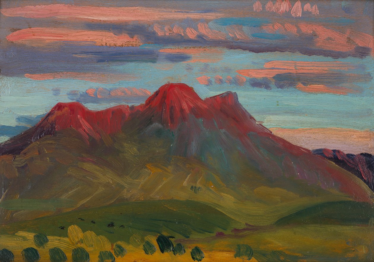 Tramonto ad Arenig, c.1911-12 da James Dickson Innes
