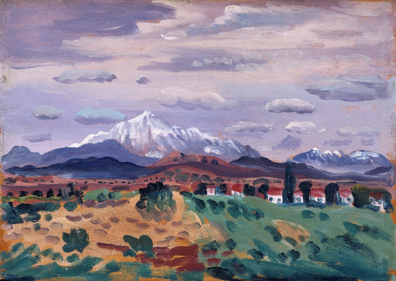 Canigou nella neve da James Dickson Innes