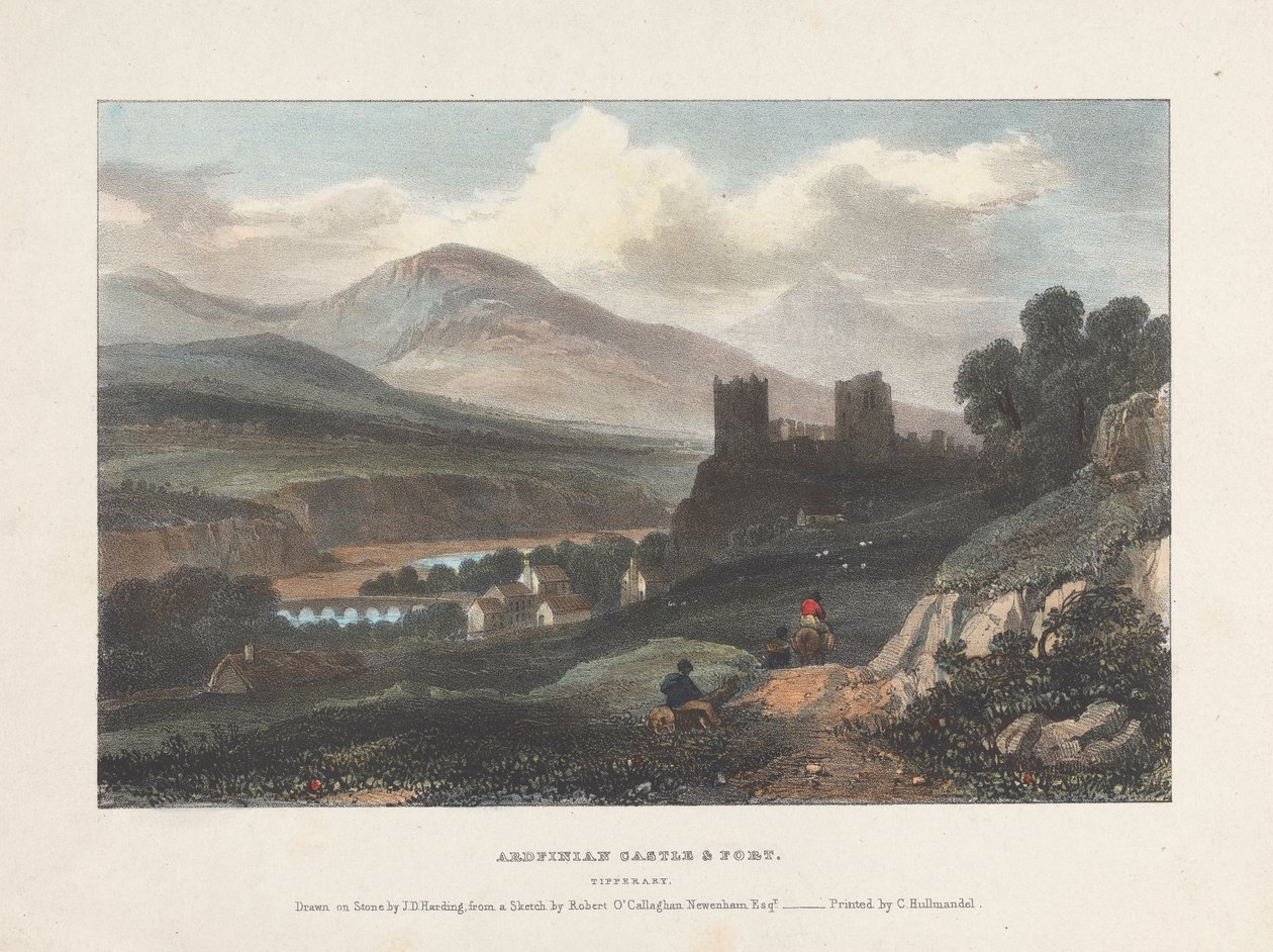 Castello di Ardfinian e Forte Tipperary da James Duffield Harding