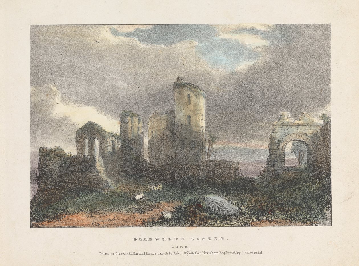 Castello di Glanworth da James Duffield Harding
