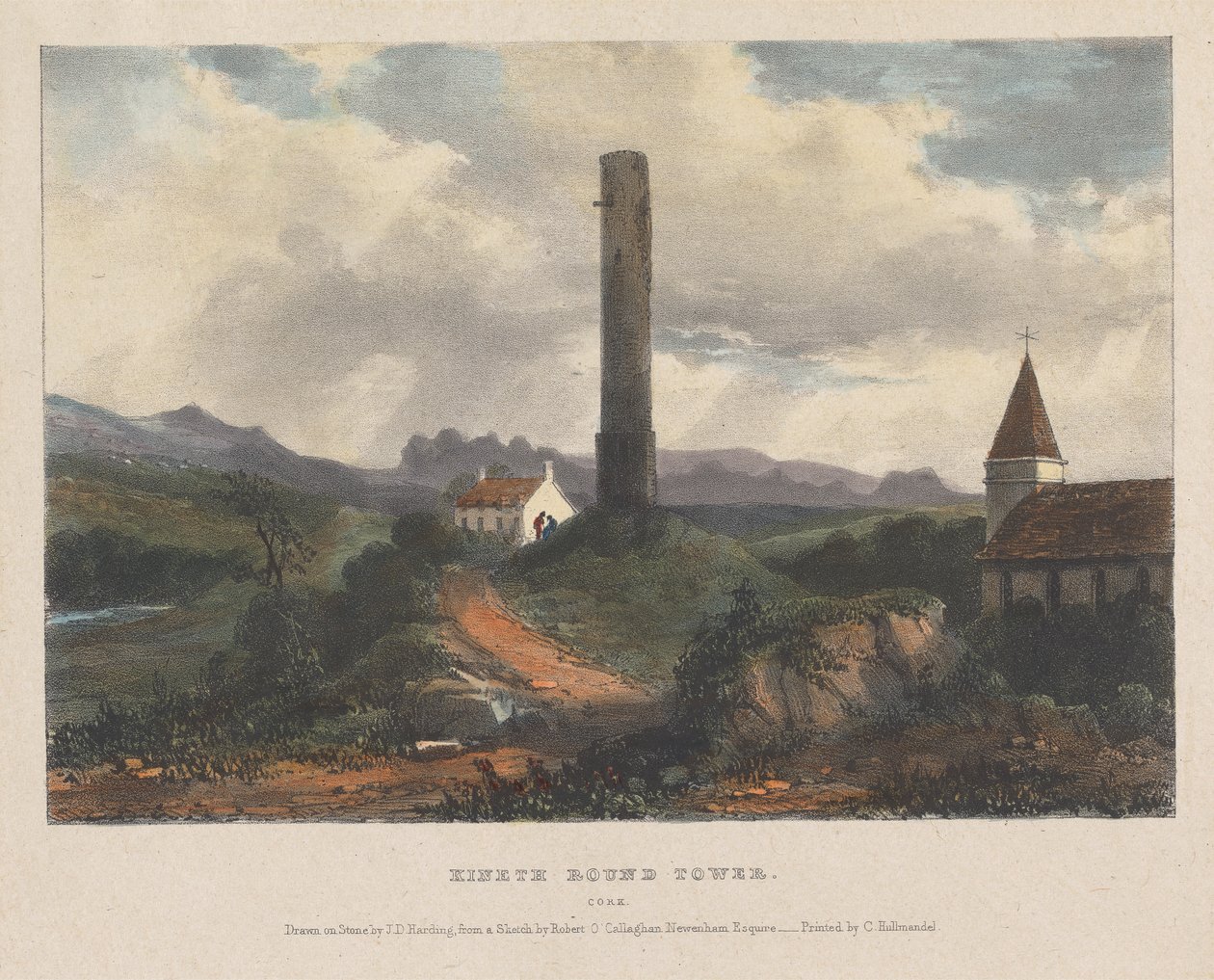 Torre Rotonda di Kineth da James Duffield Harding