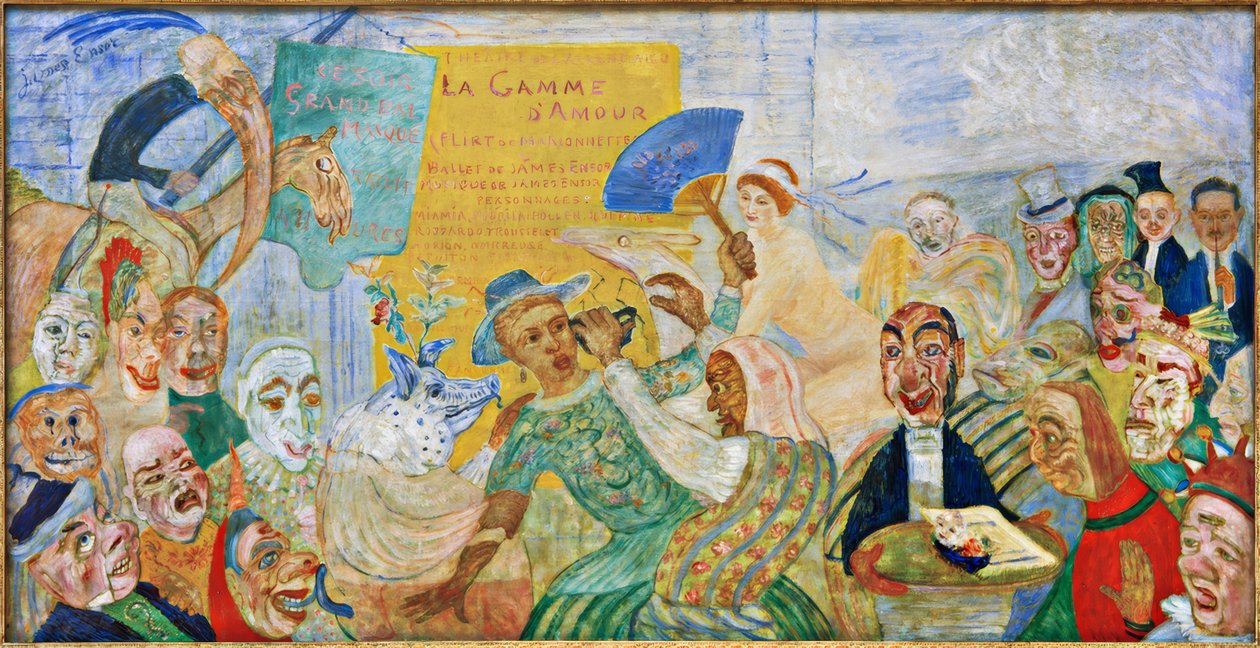La maschera strappata da James Sidney Ensor