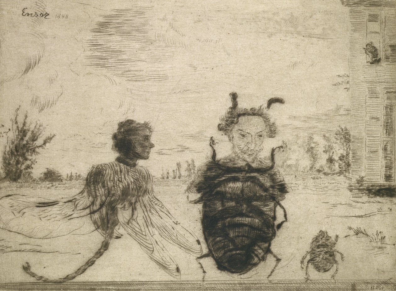Insetti peculiari da James Ensor