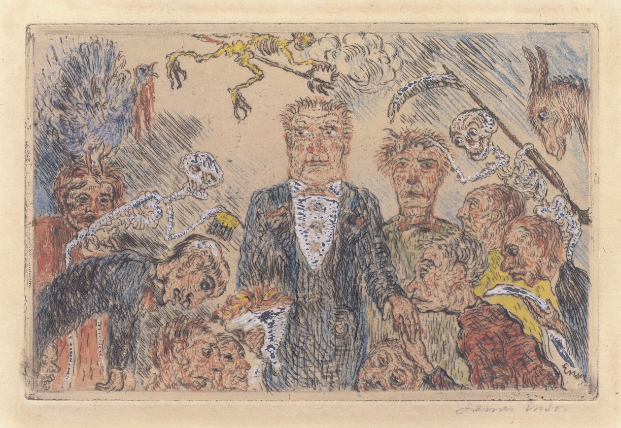 Superbia da James Ensor