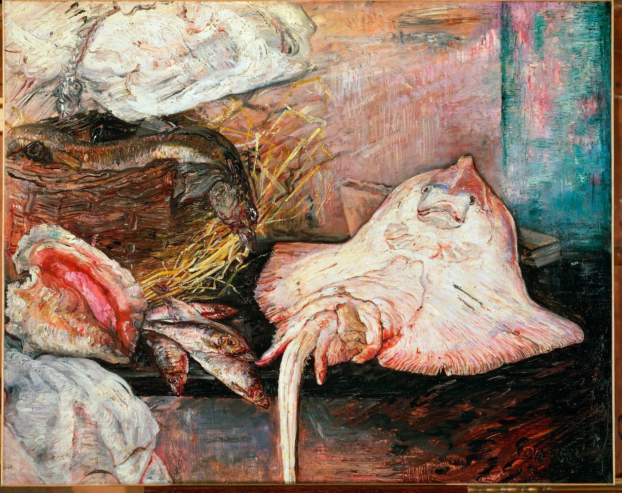 Natura morta con razza da James Ensor