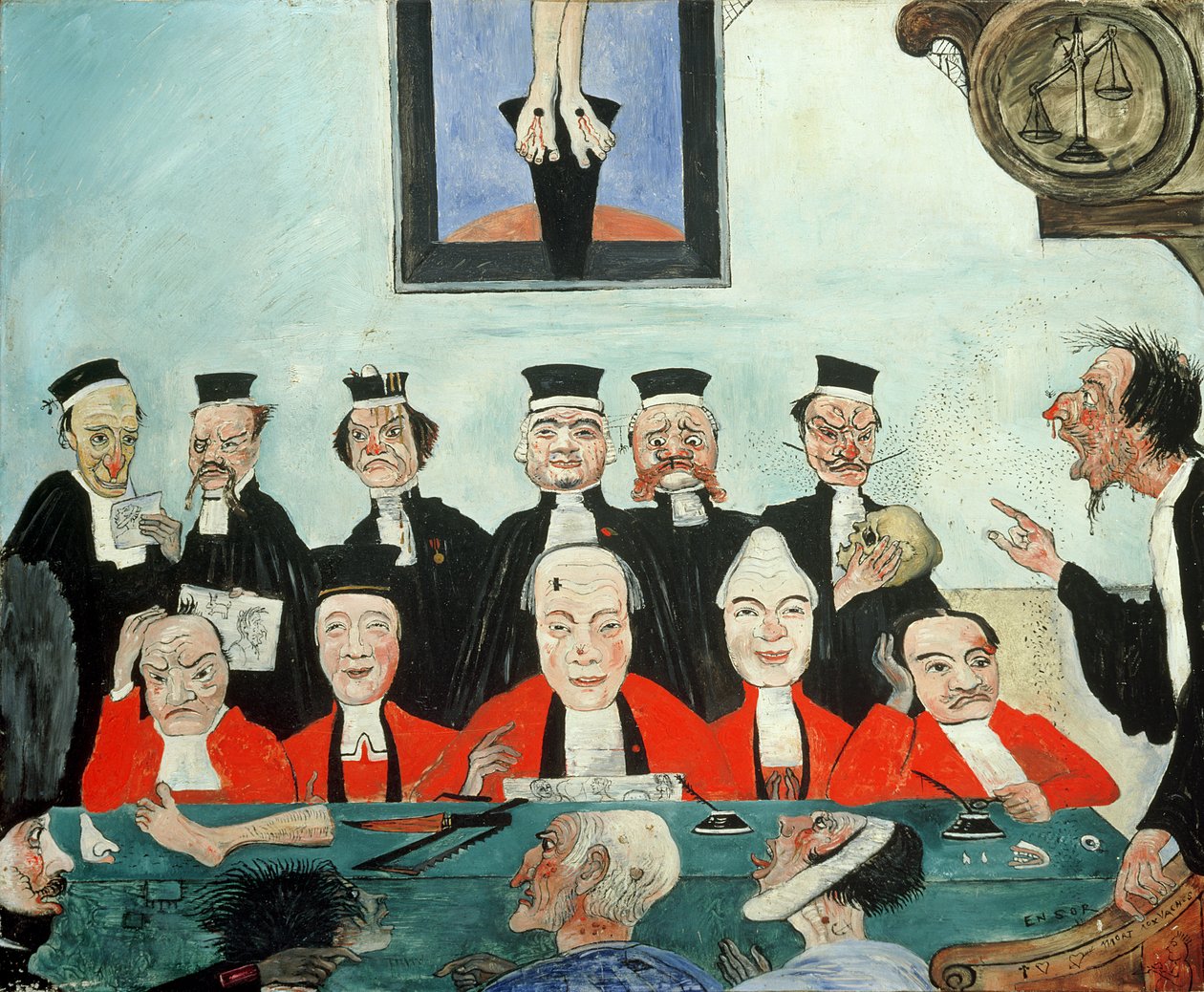 I buoni giudici da James Ensor