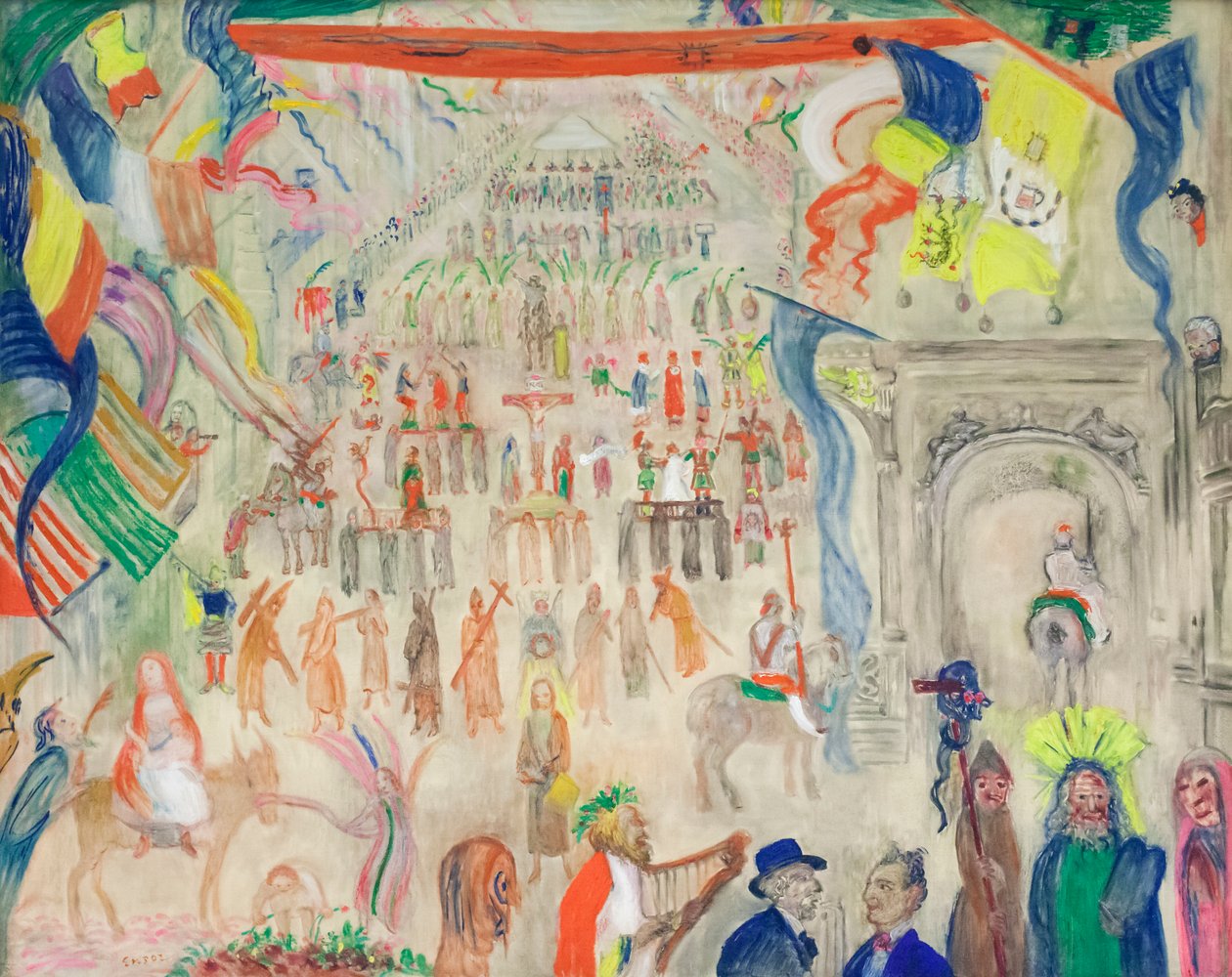 La Processione dei Penitenti, Veurne da James Ensor