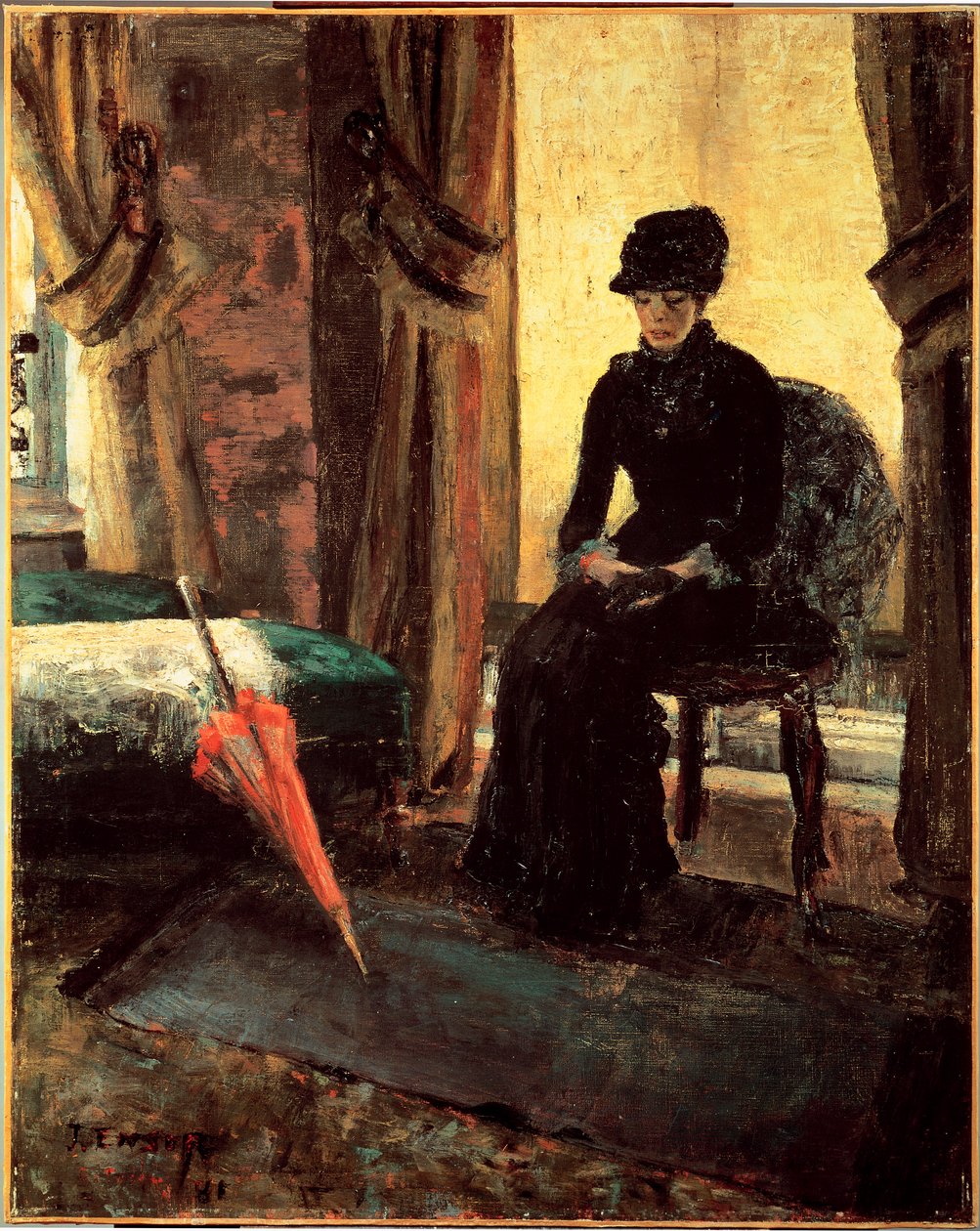 La signora cupa da James Ensor
