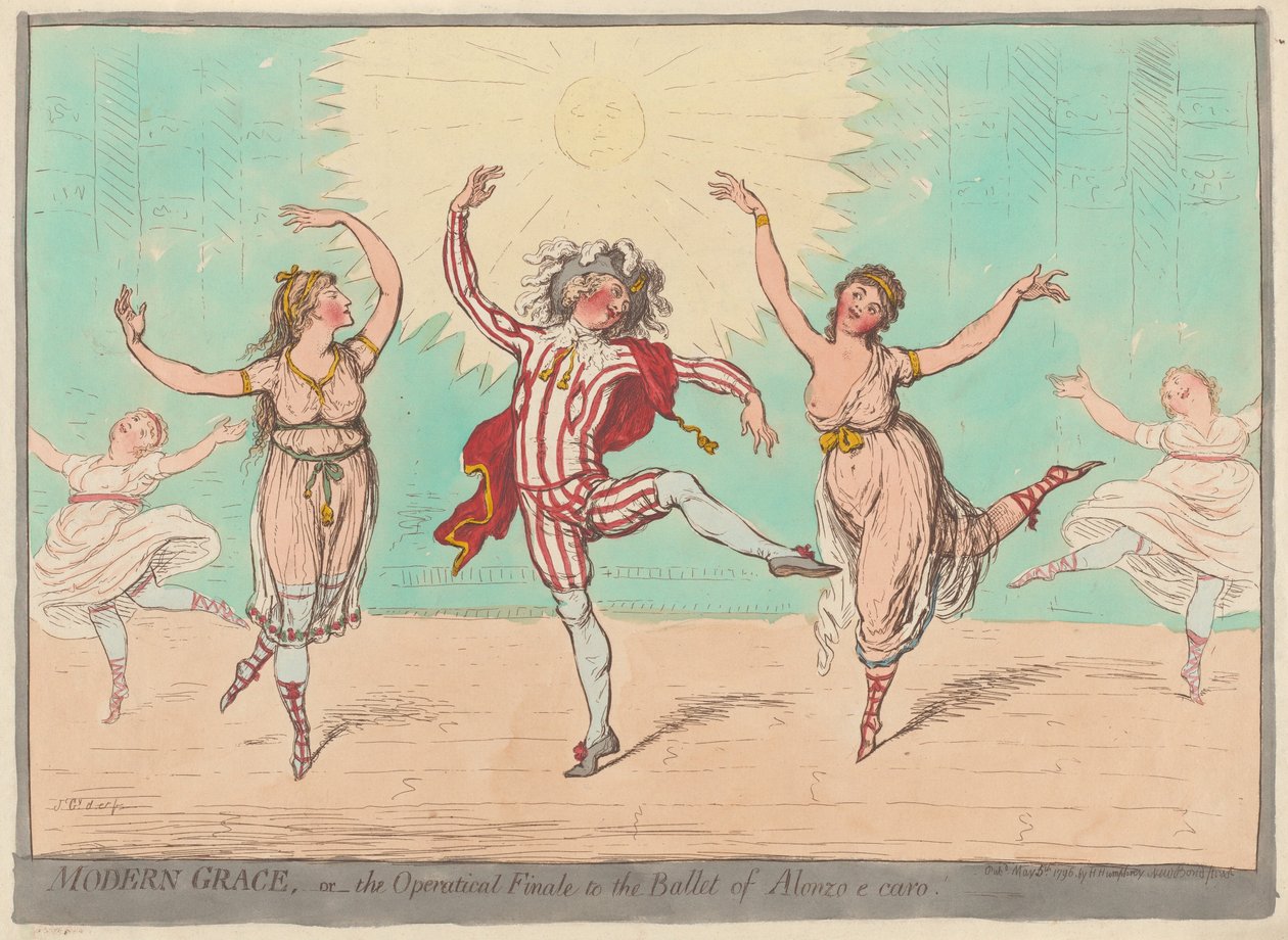 Grazia Moderna da James Gillray
