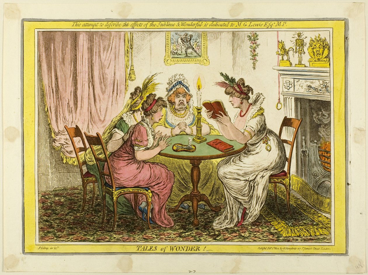 Racconti di meraviglia! da James Gillray