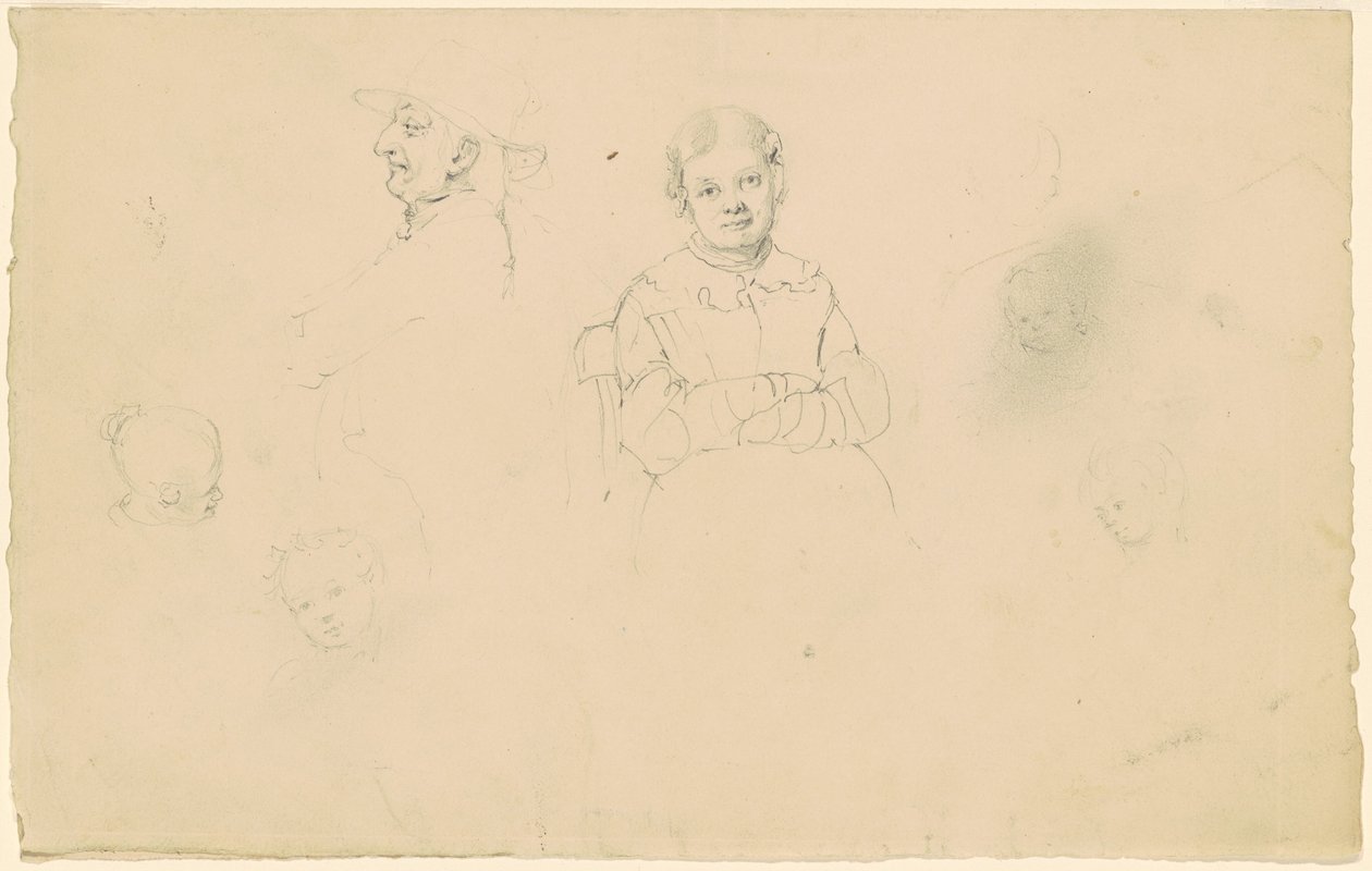 Studi di figure da James Goodwyn Clonney