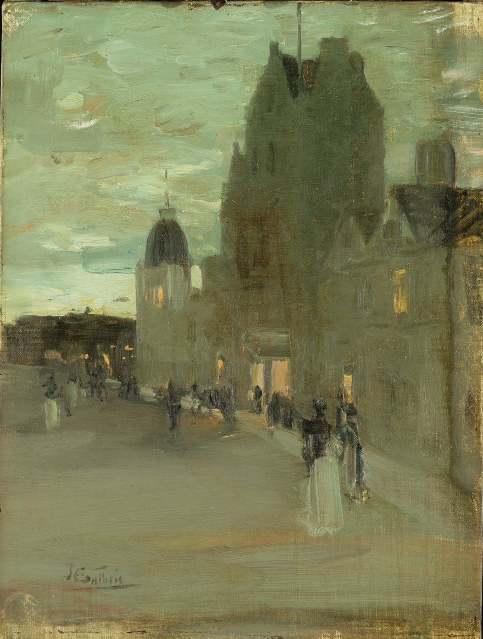 Strada a Oban, notte da James Guthrie