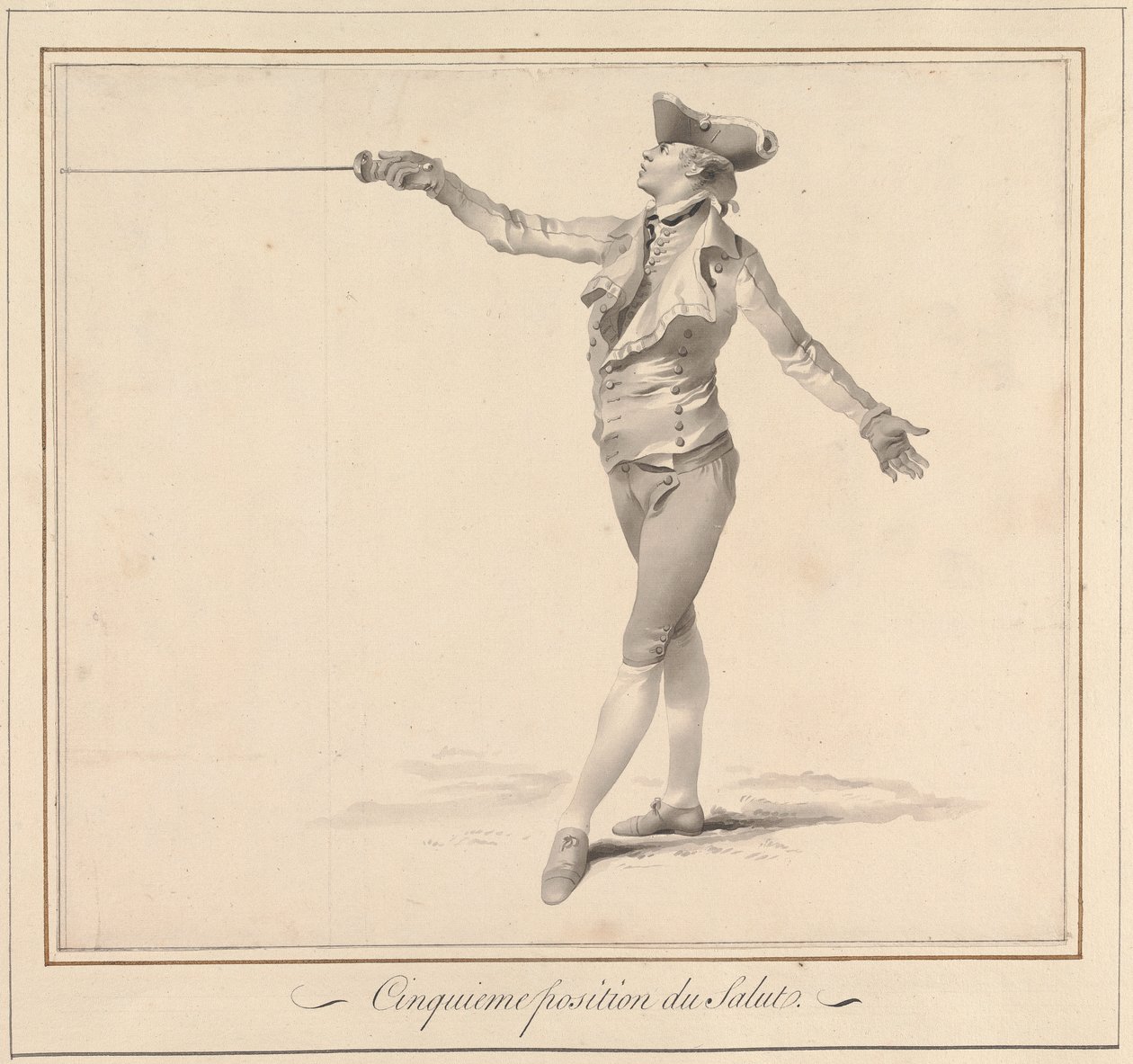 Cinquieme Position du Salut da James Gwin