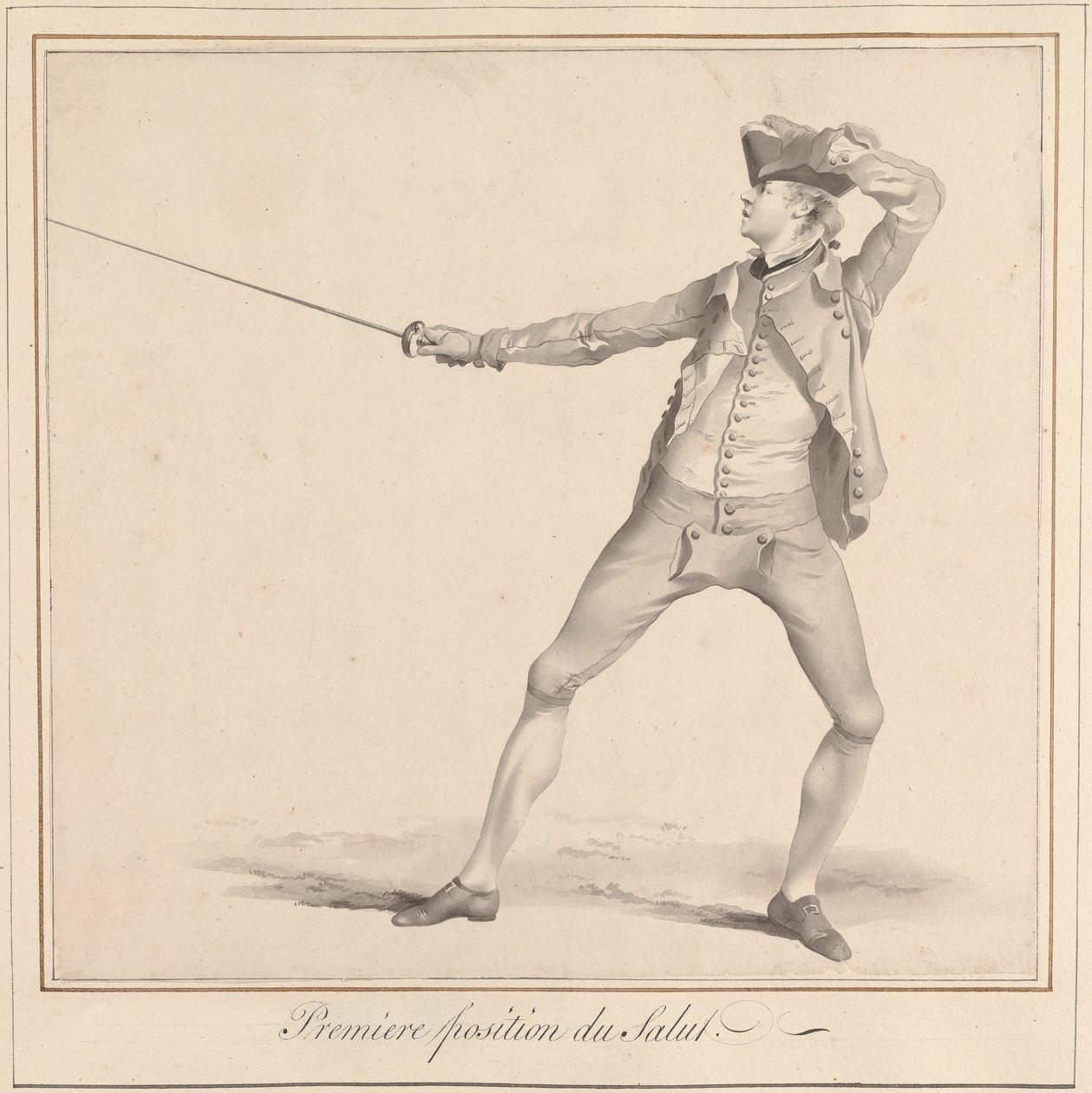 Premiere Position du Salut da James Gwin